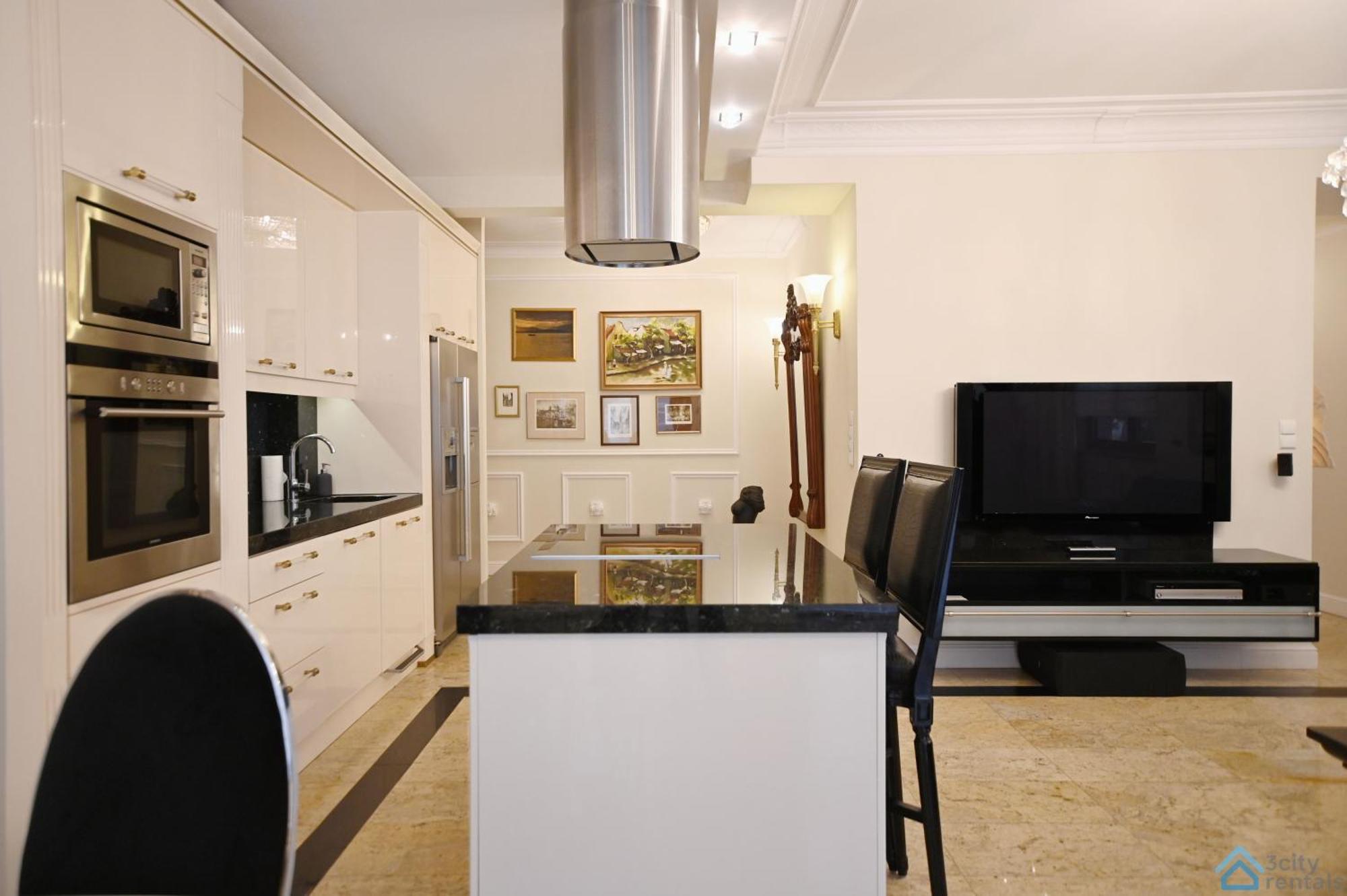 Large And Luxury 3City Apartment In Gdansk With Two Terraces By Noclegi Renters Екстериор снимка